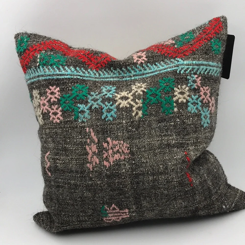 Loloi One Of A Kind Turkish Kilim Rug Pillow Cushion Cover